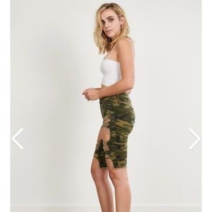 Vibrant MIU Bermuda Shorts